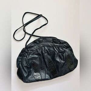 VINTAGE 80s Patchwork Purse